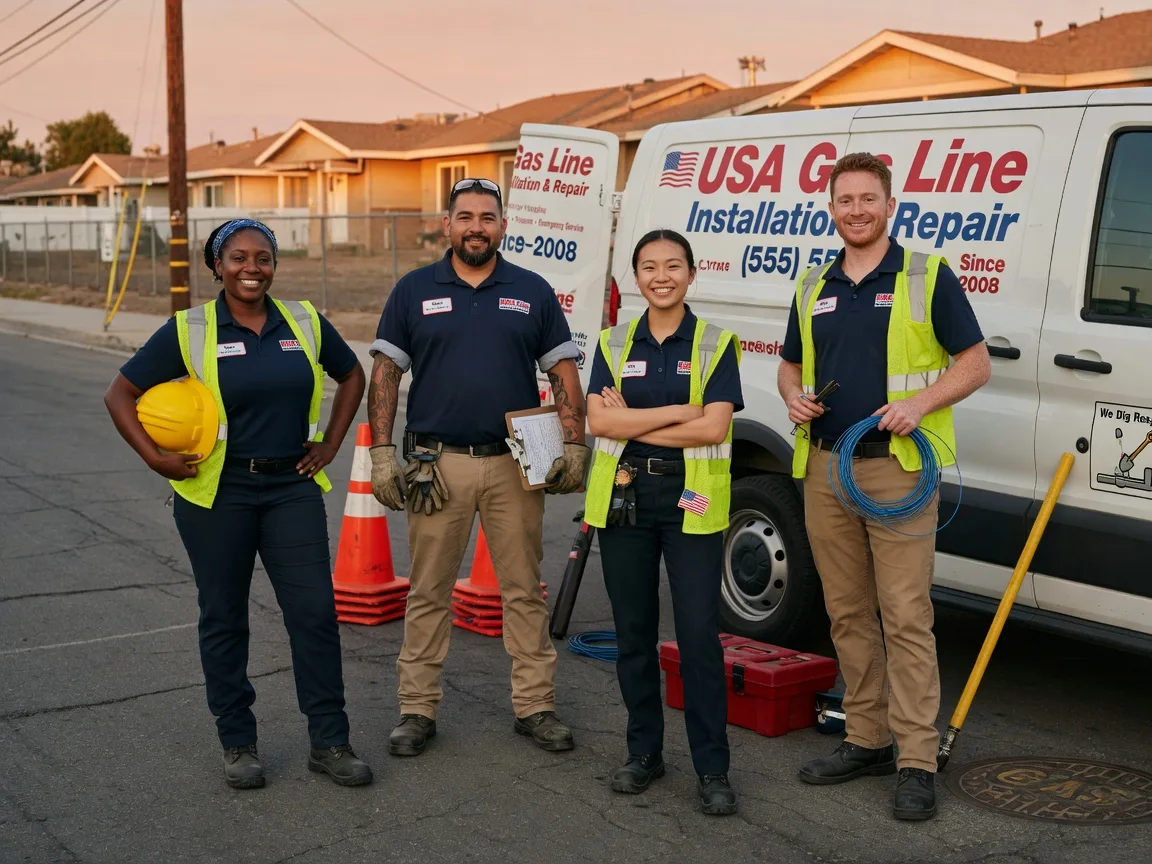 Gas Line Installation company in Mobeetie, TX